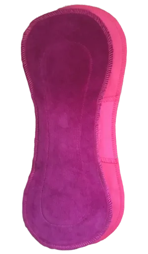 Amethyst Regular-Long Pad - Organic Cotton Velour Reusable Sanitary Pad