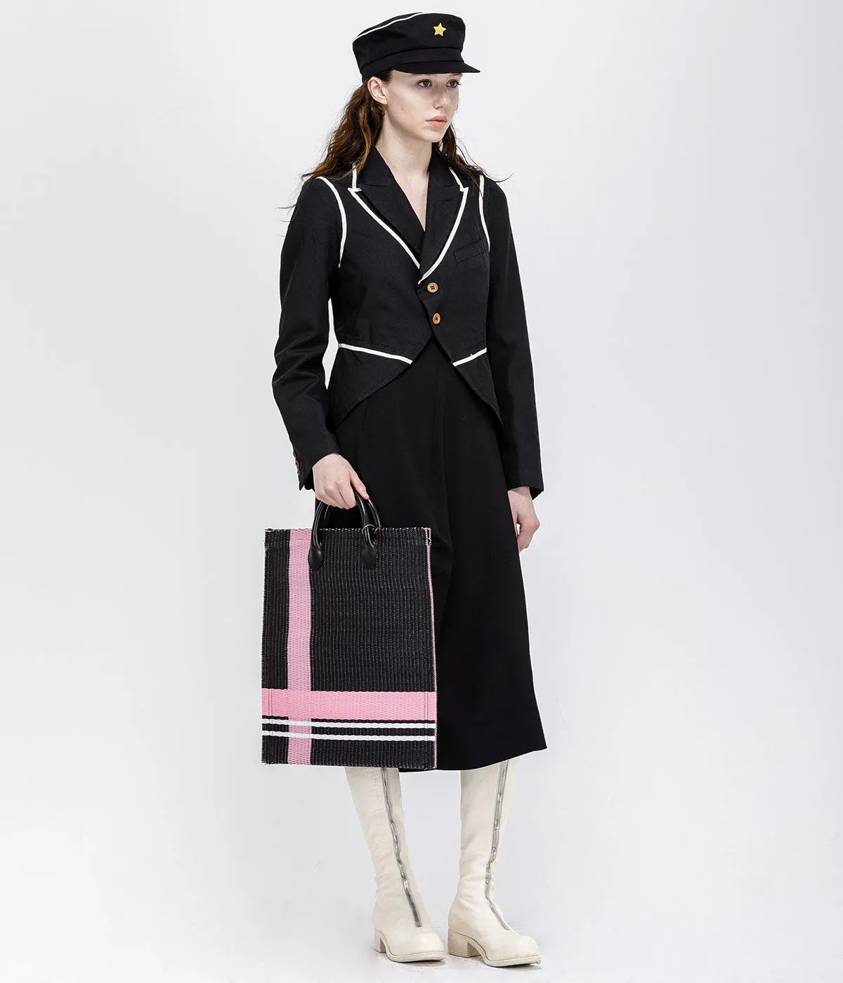 Black Taped Tuxedo Jacket
