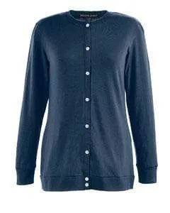 Devon & Jones - Women's Perfect Fit™ Ribbon Cardigan