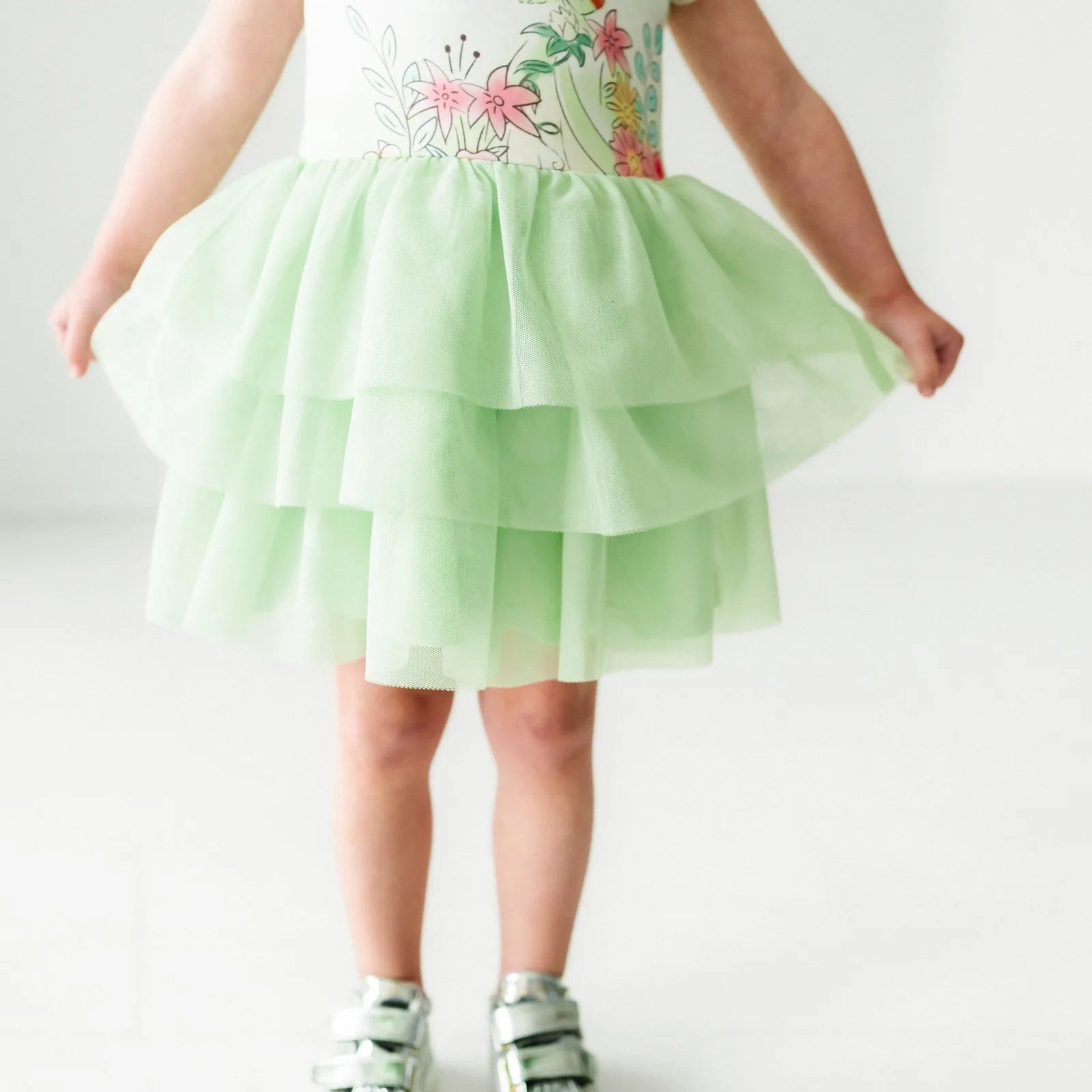 Disney Tiana Flutter Tiered Tutu Dress with Bloomer