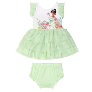 Disney Tiana Flutter Tiered Tutu Dress with Bloomer