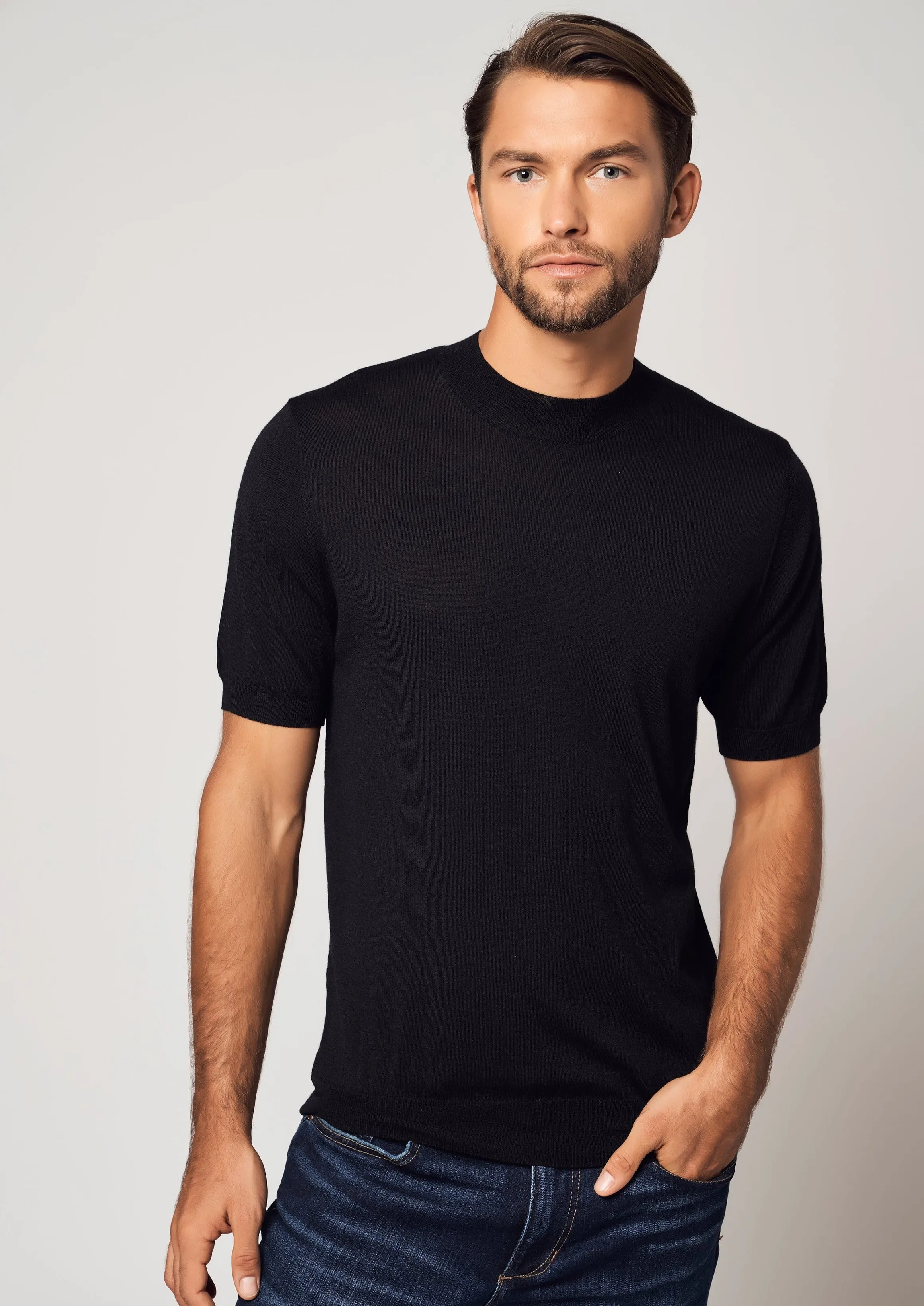 Essential Cashmere-Silk T-shirt