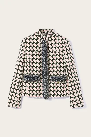 Fringed Tweed Jacket