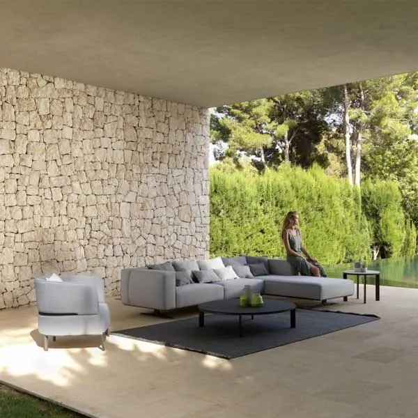 Fully Upholstered Outdoor Furniture - Sofa Set - Rabrian - Ready Stock Sale