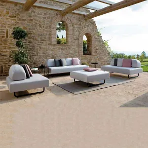 Fully Upholstered Outdoor Furniture - Sofa Set - Sapra