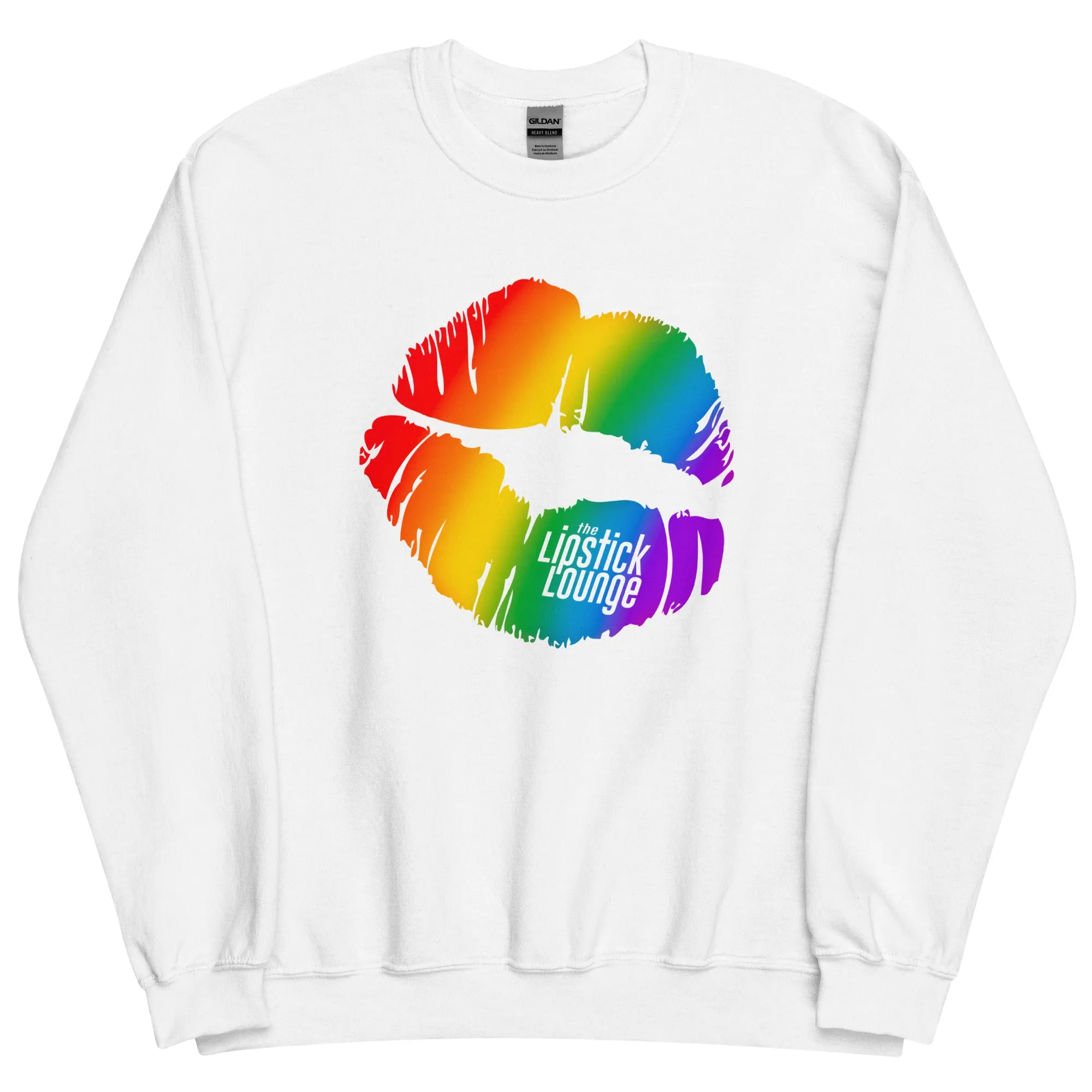 Lipstick Lounge Rainbow Logo Unisex Sweatshirt