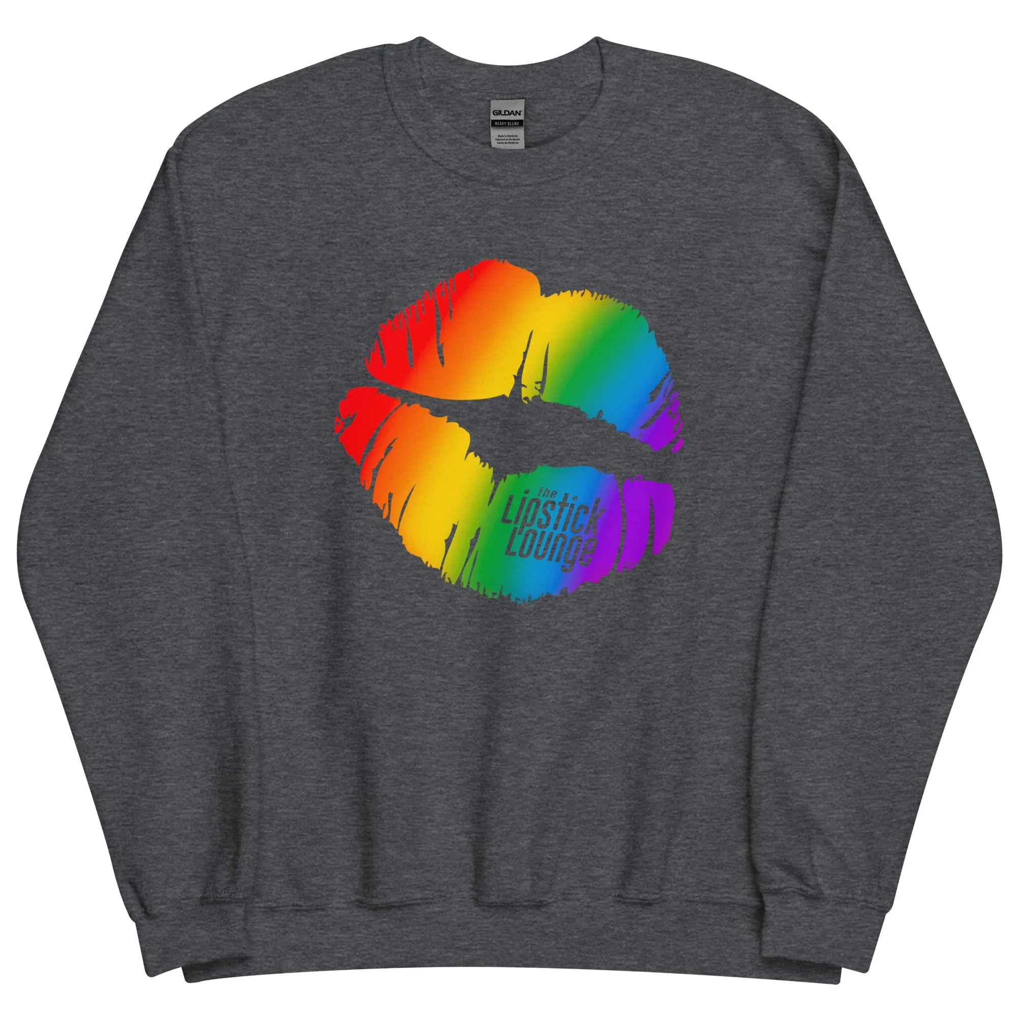 Lipstick Lounge Rainbow Logo Unisex Sweatshirt
