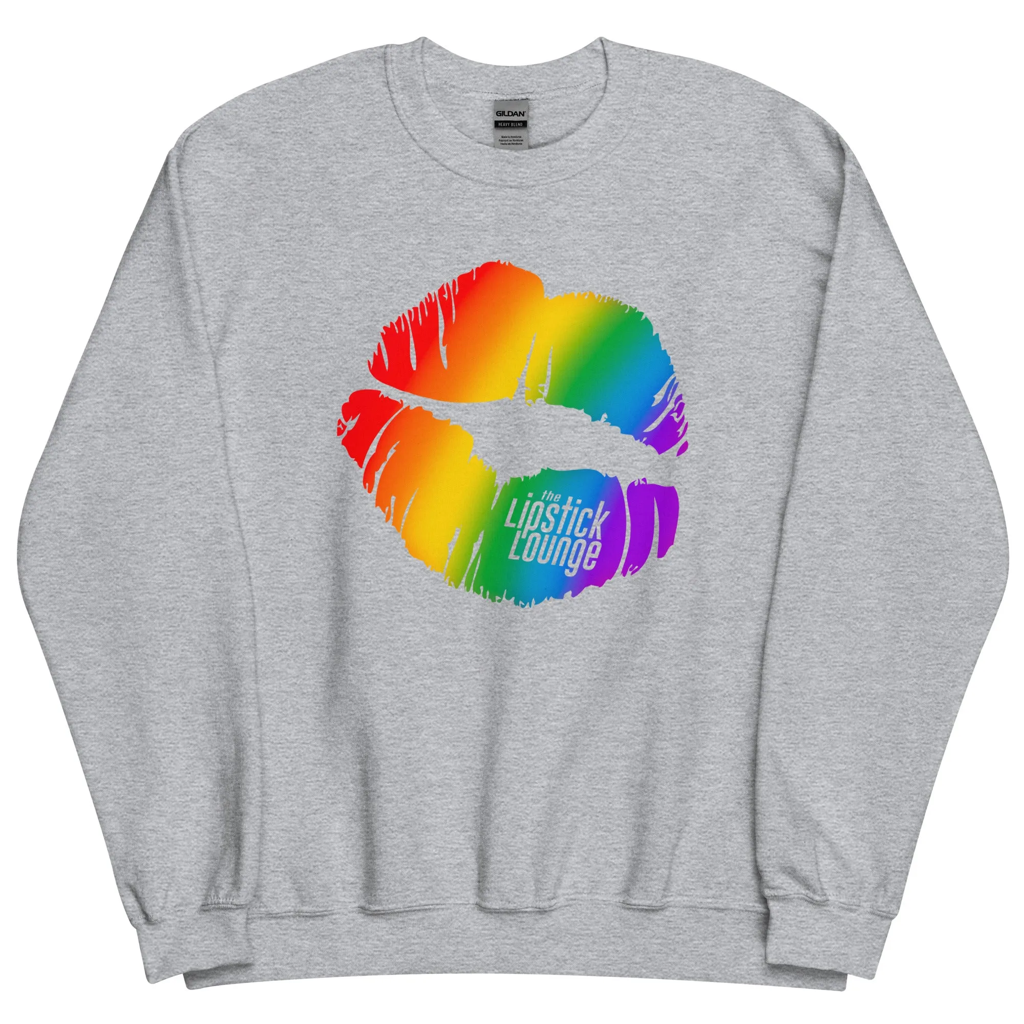 Lipstick Lounge Rainbow Logo Unisex Sweatshirt
