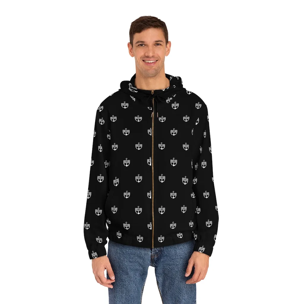 Men's Full-Zip Hoodie Black