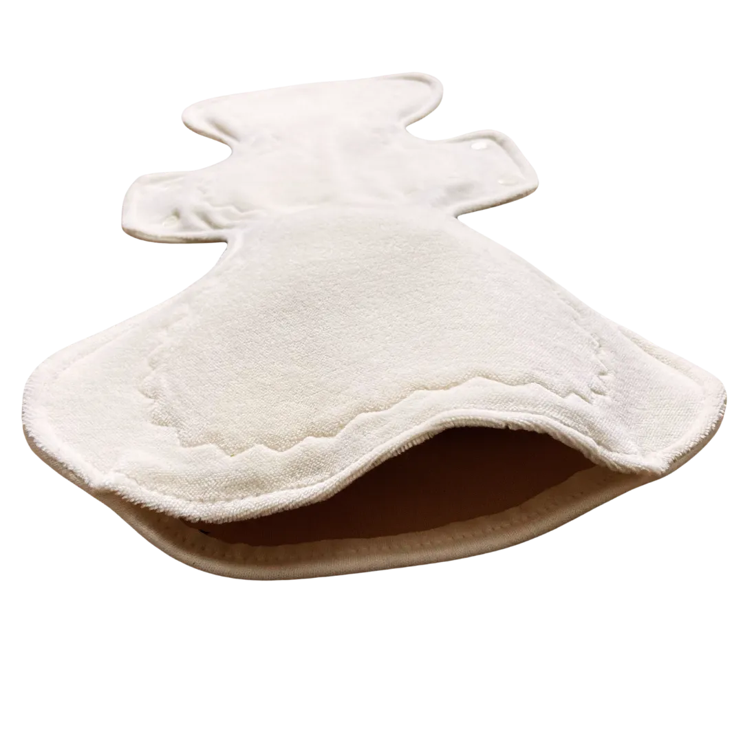 Natural Mega Pad - Organic Cotton Reusable Maternity Pad Very Heavy Flow Pad