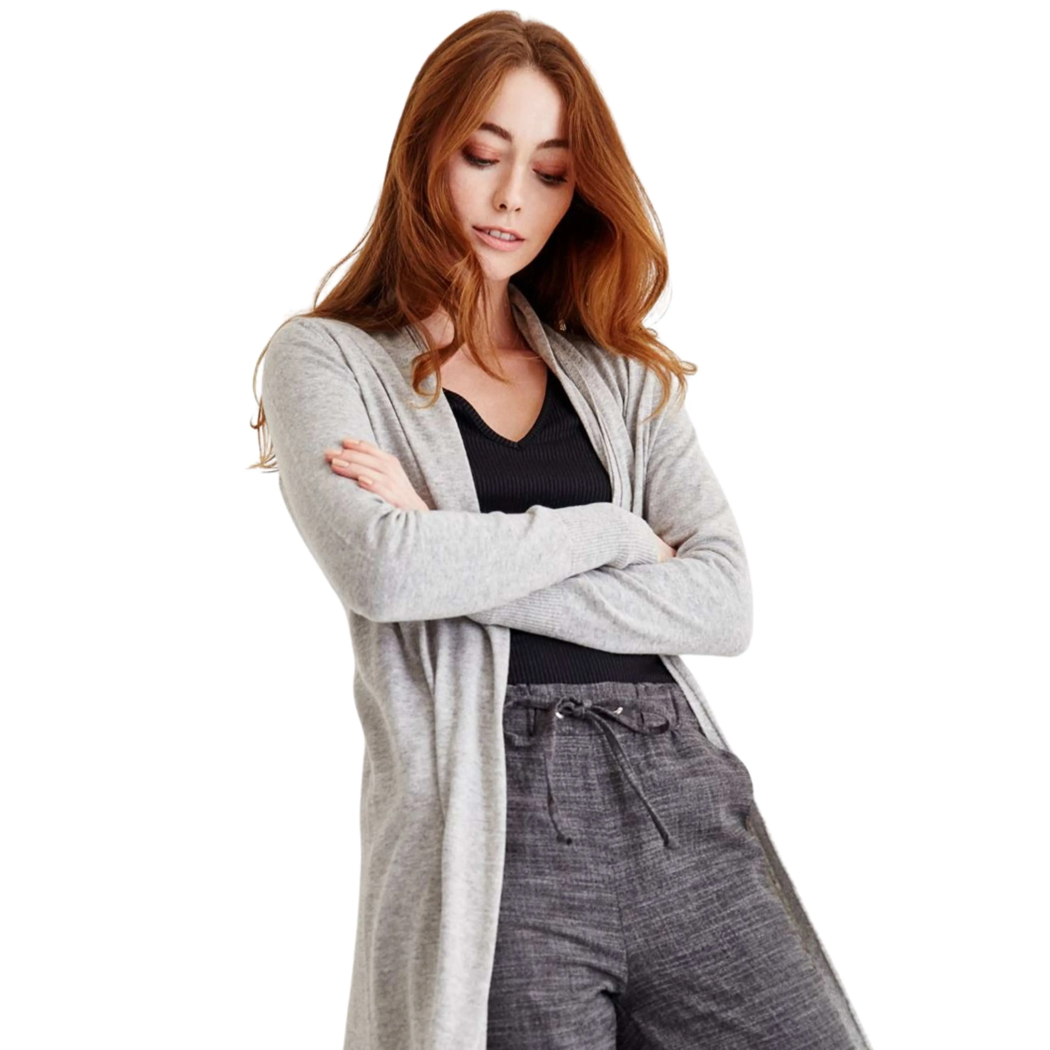 OXXO - Long Sleeve open front Cardigan