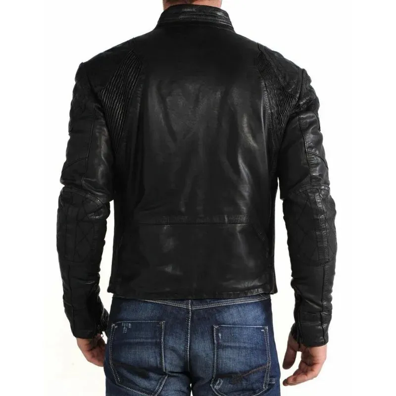 Real Soft Lambskin Leather Jacket