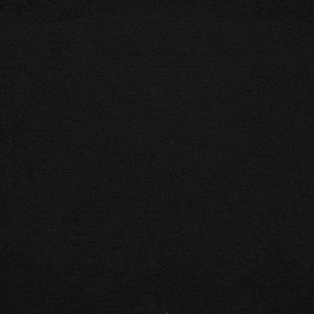 Rib Knit 1 x 1 - Black