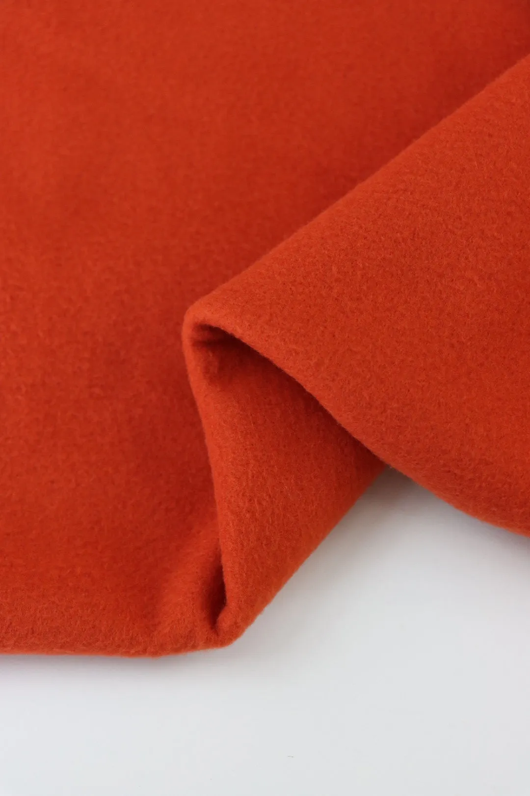 Rust Double Sided Plush Polartec Fleece