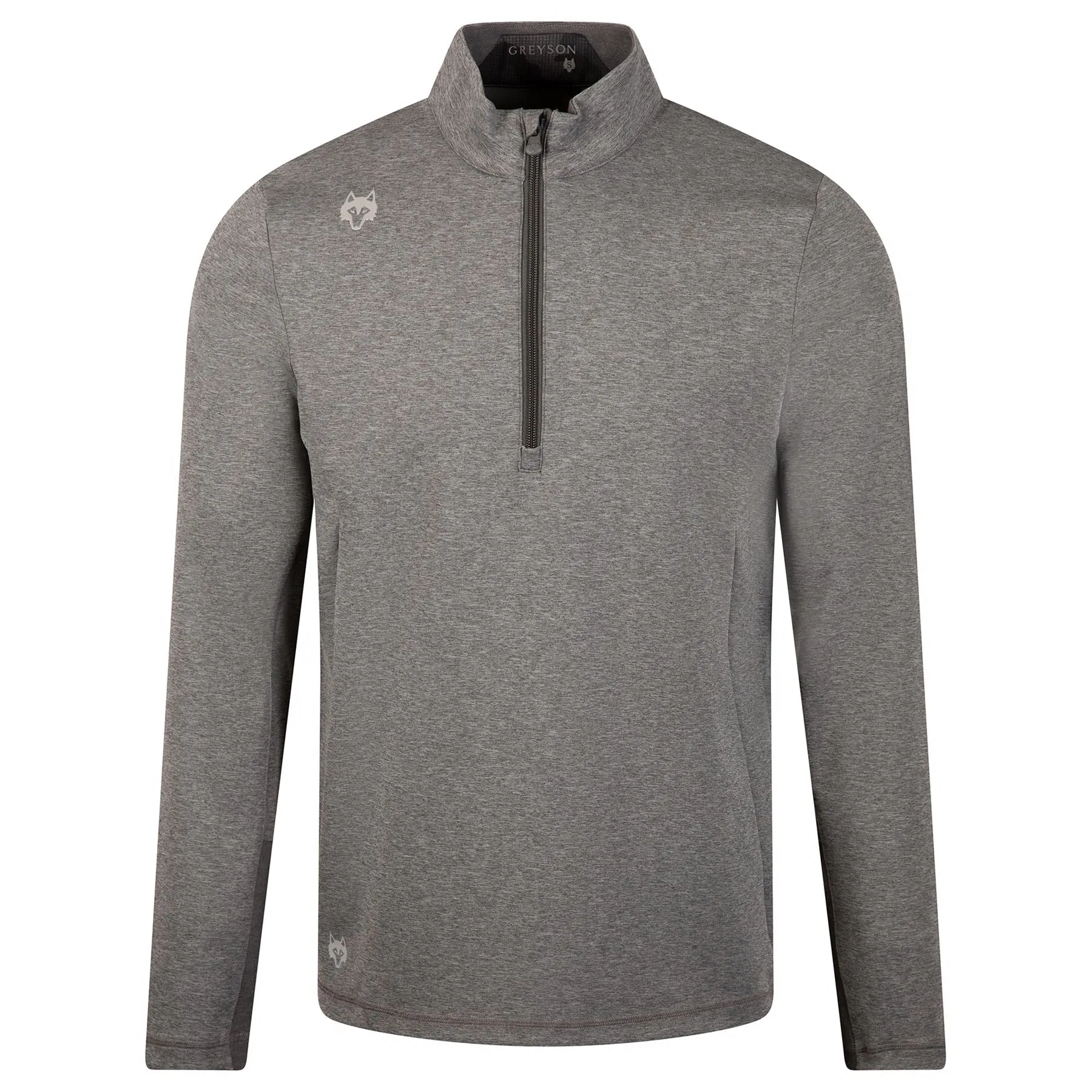 Sequoia Quarter Zip Smoke Heather - AW23