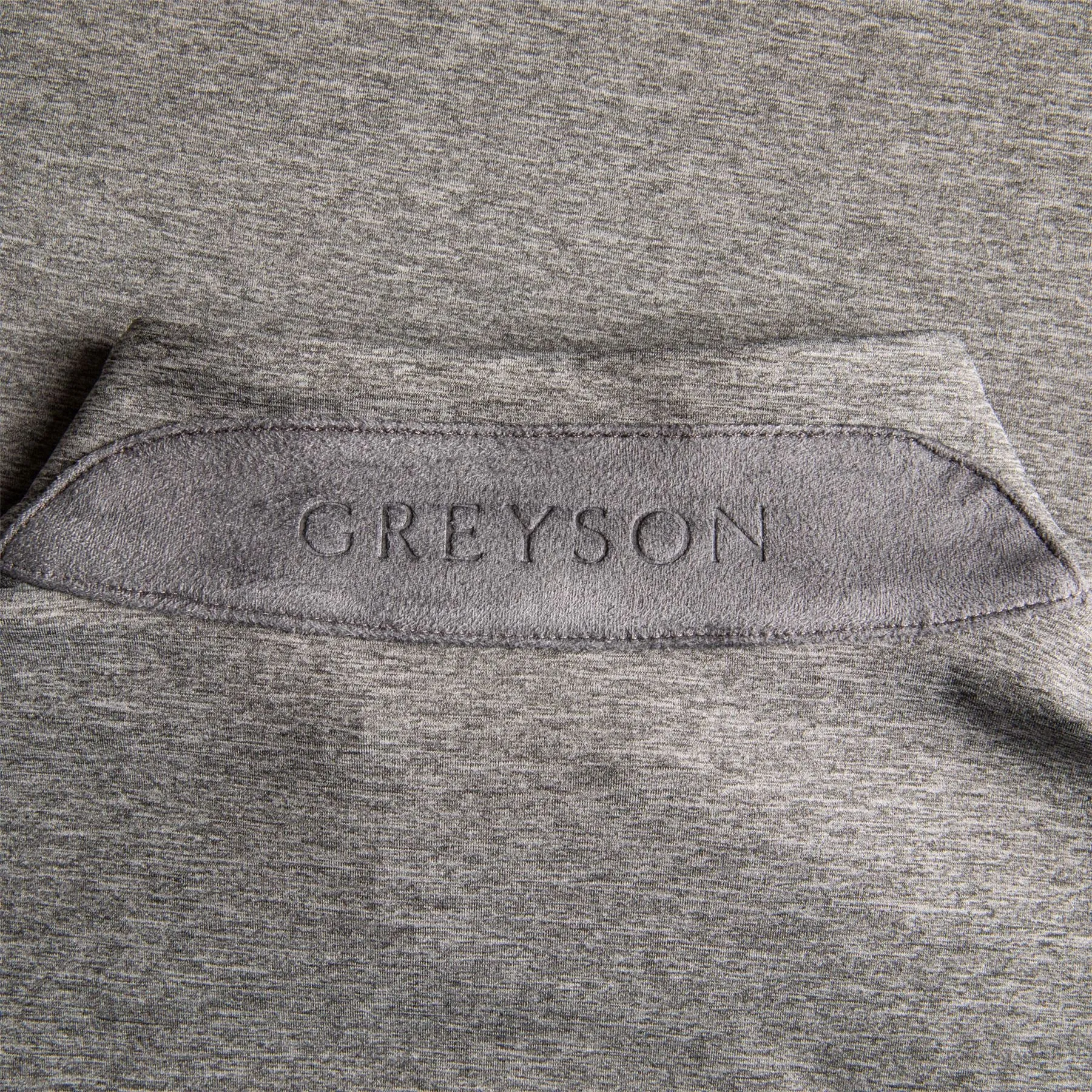 Sequoia Quarter Zip Smoke Heather - AW23