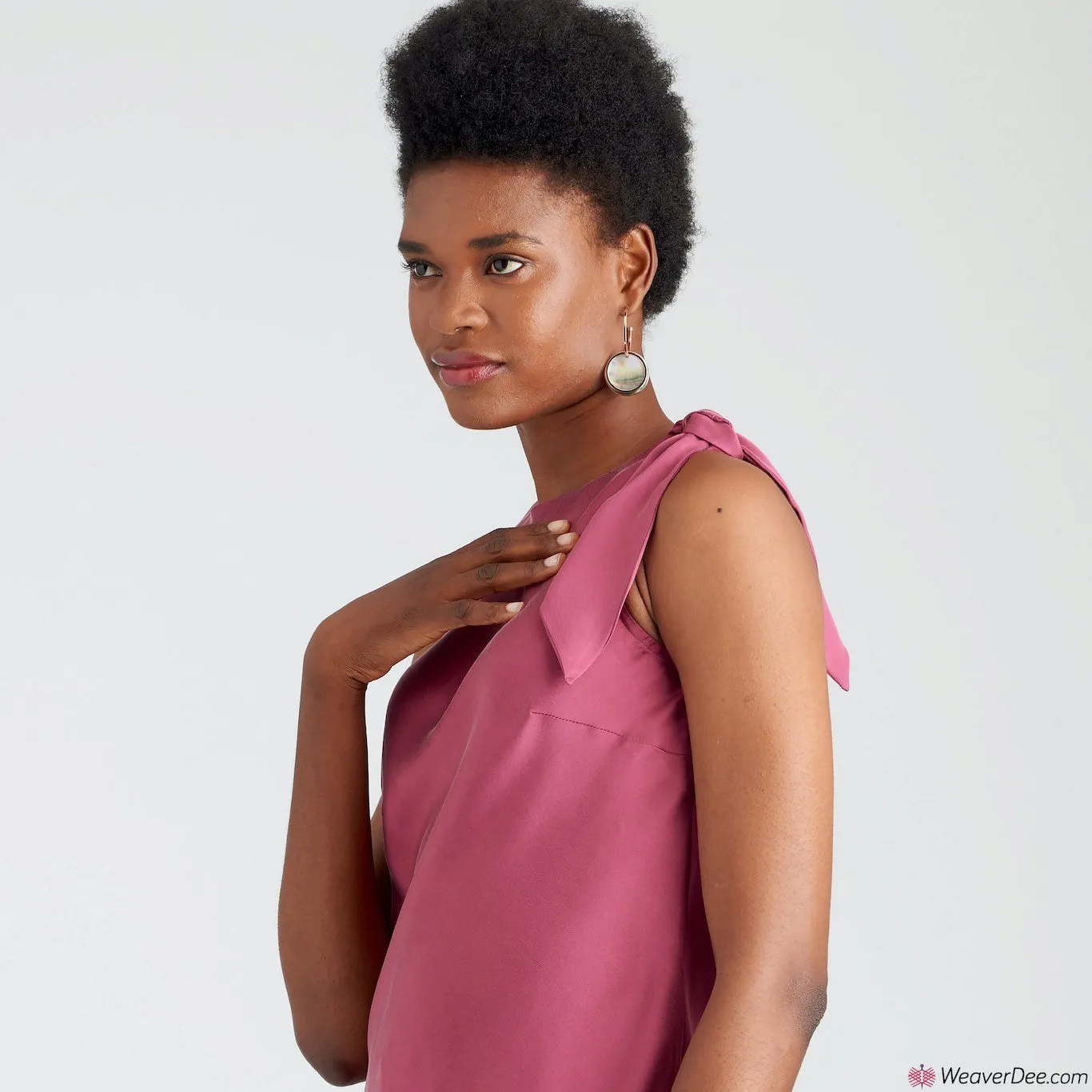 Simplicity Pattern S9045 Misses' Tops With Or Without Neck Ties