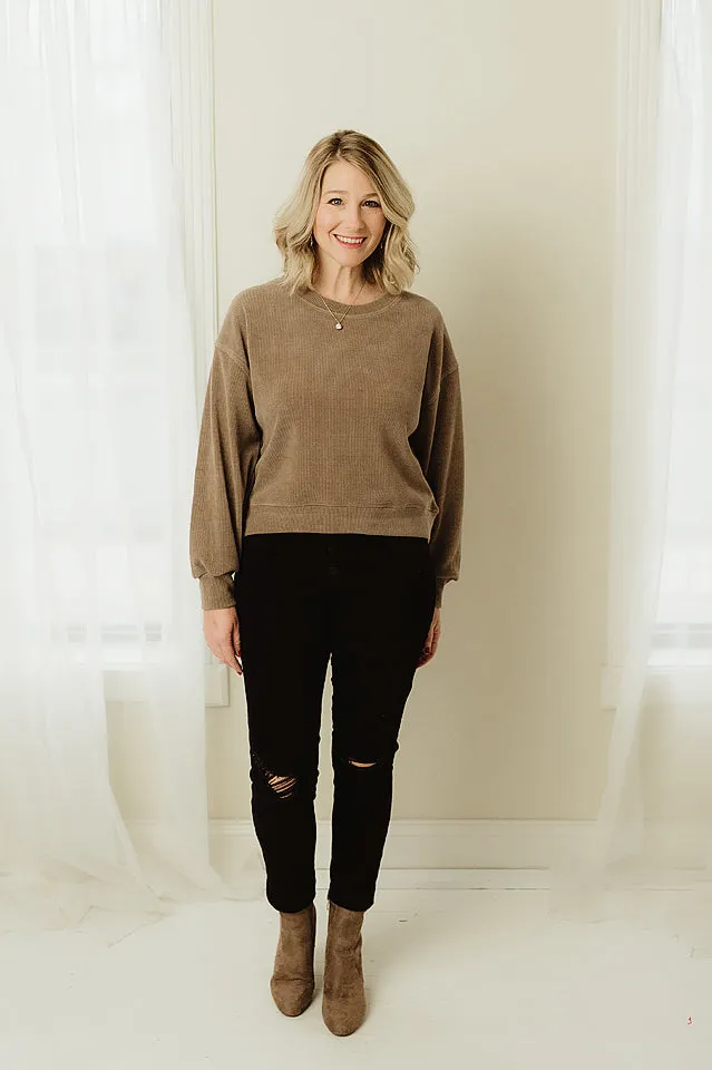Soft Corduroy Top