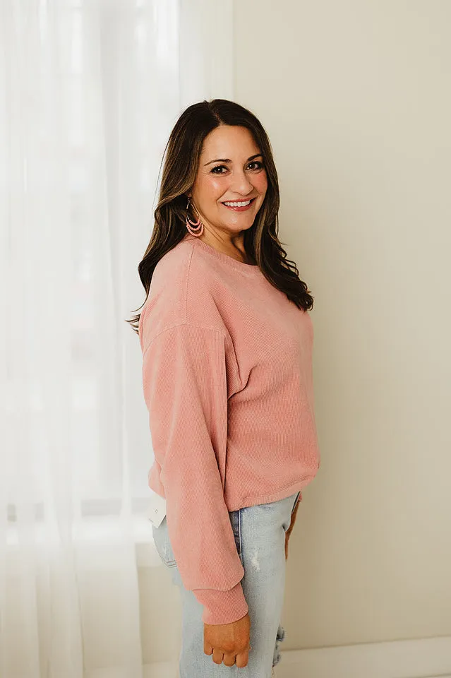Soft Corduroy Top