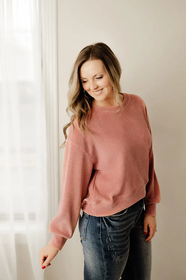 Soft Corduroy Top