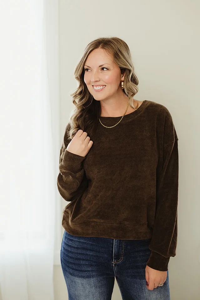 Soft Corduroy Top