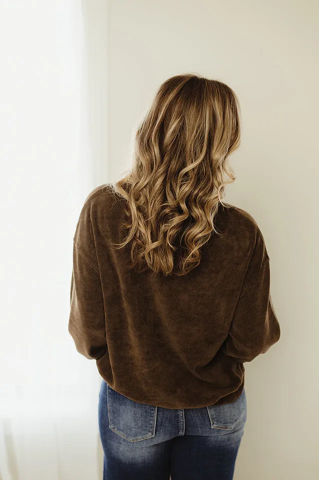 Soft Corduroy Top
