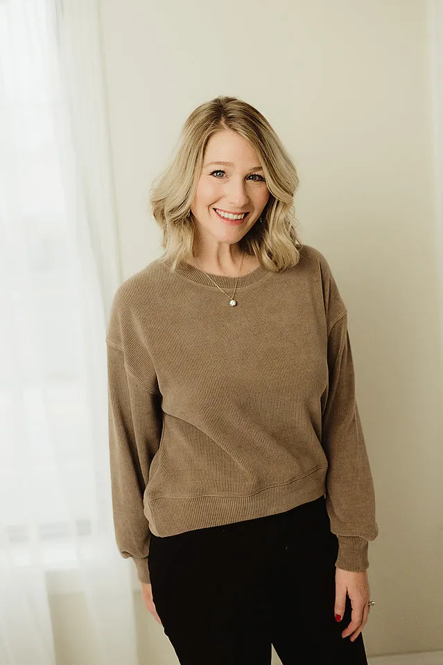 Soft Corduroy Top
