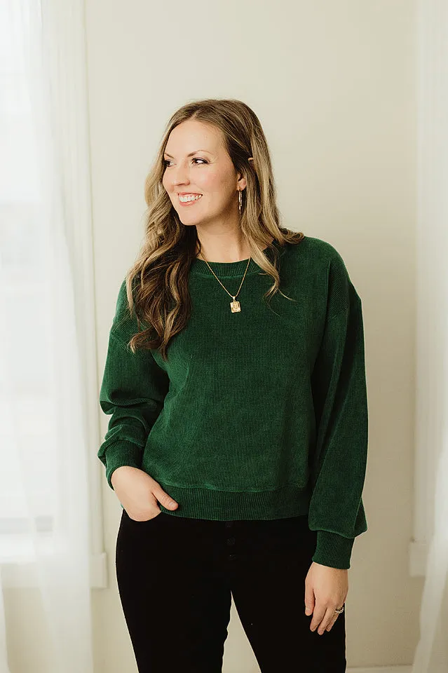 Soft Corduroy Top