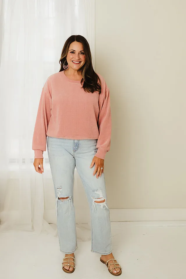 Soft Corduroy Top