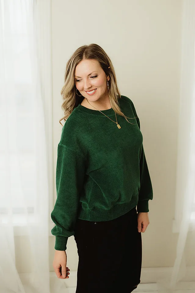 Soft Corduroy Top