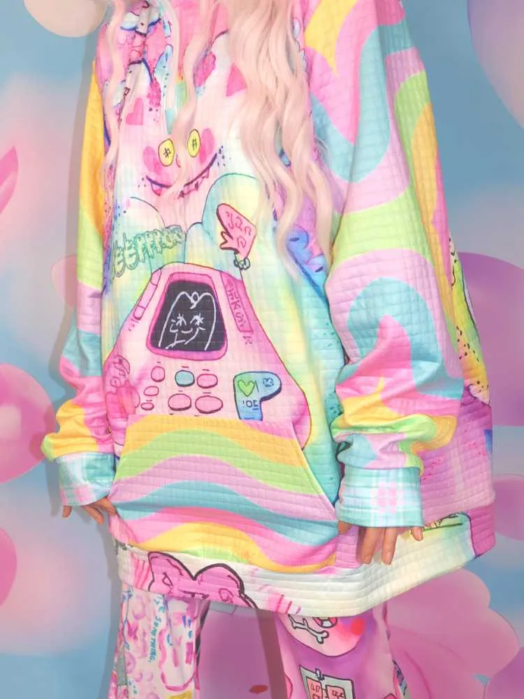 Soft girl sweatshirt jacket【s0000010293】