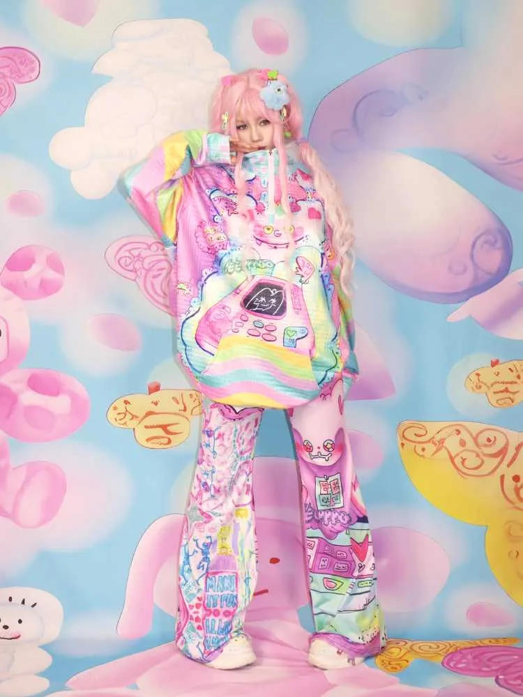 Soft girl sweatshirt jacket【s0000010293】