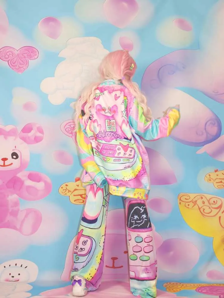 Soft girl sweatshirt jacket【s0000010293】