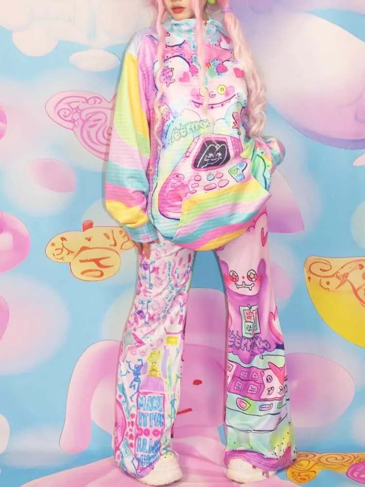 Soft girl sweatshirt jacket【s0000010293】