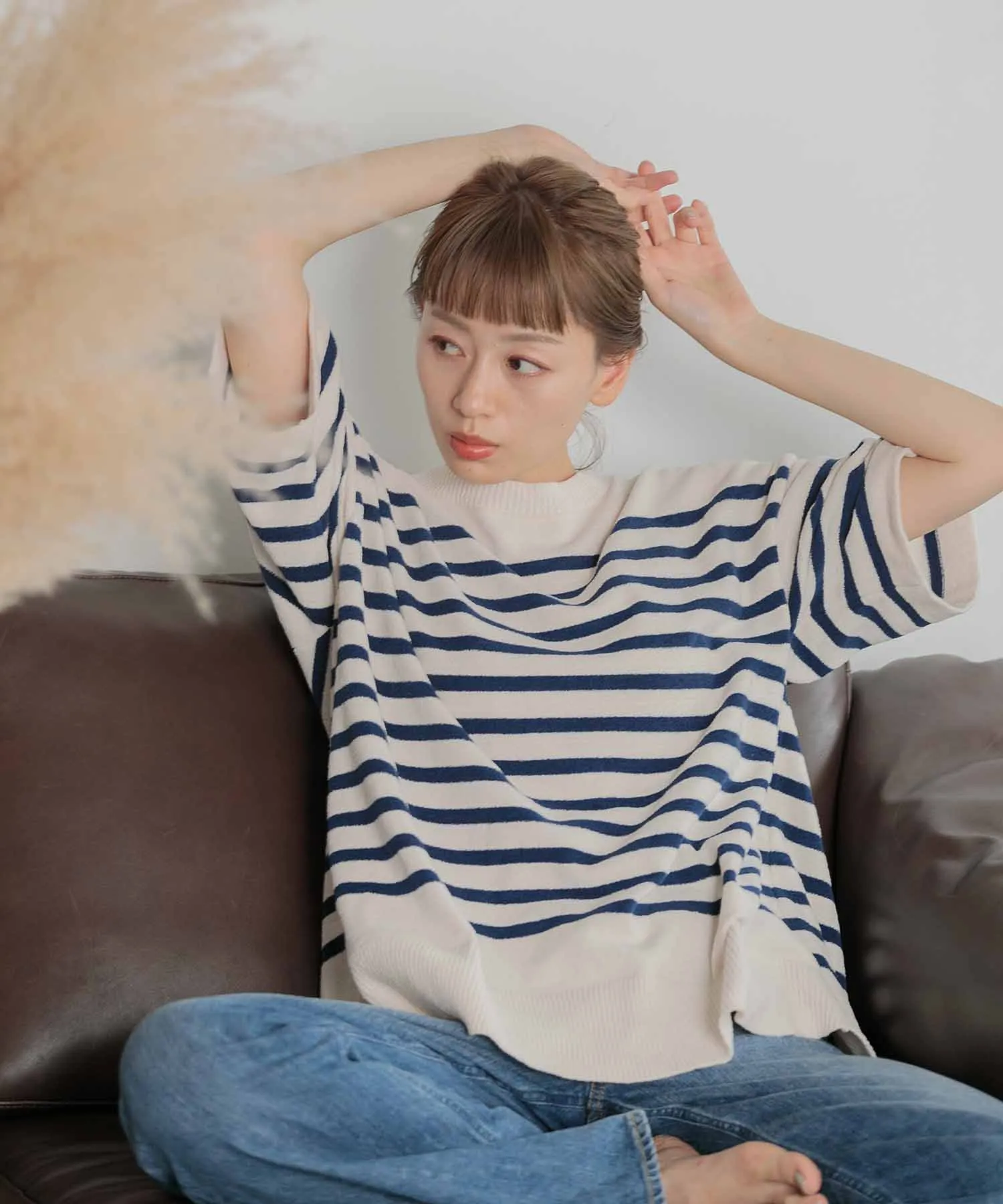 【WOMEN】nestwell WREN BD - TAIL CUT RELAXED TEE BD -