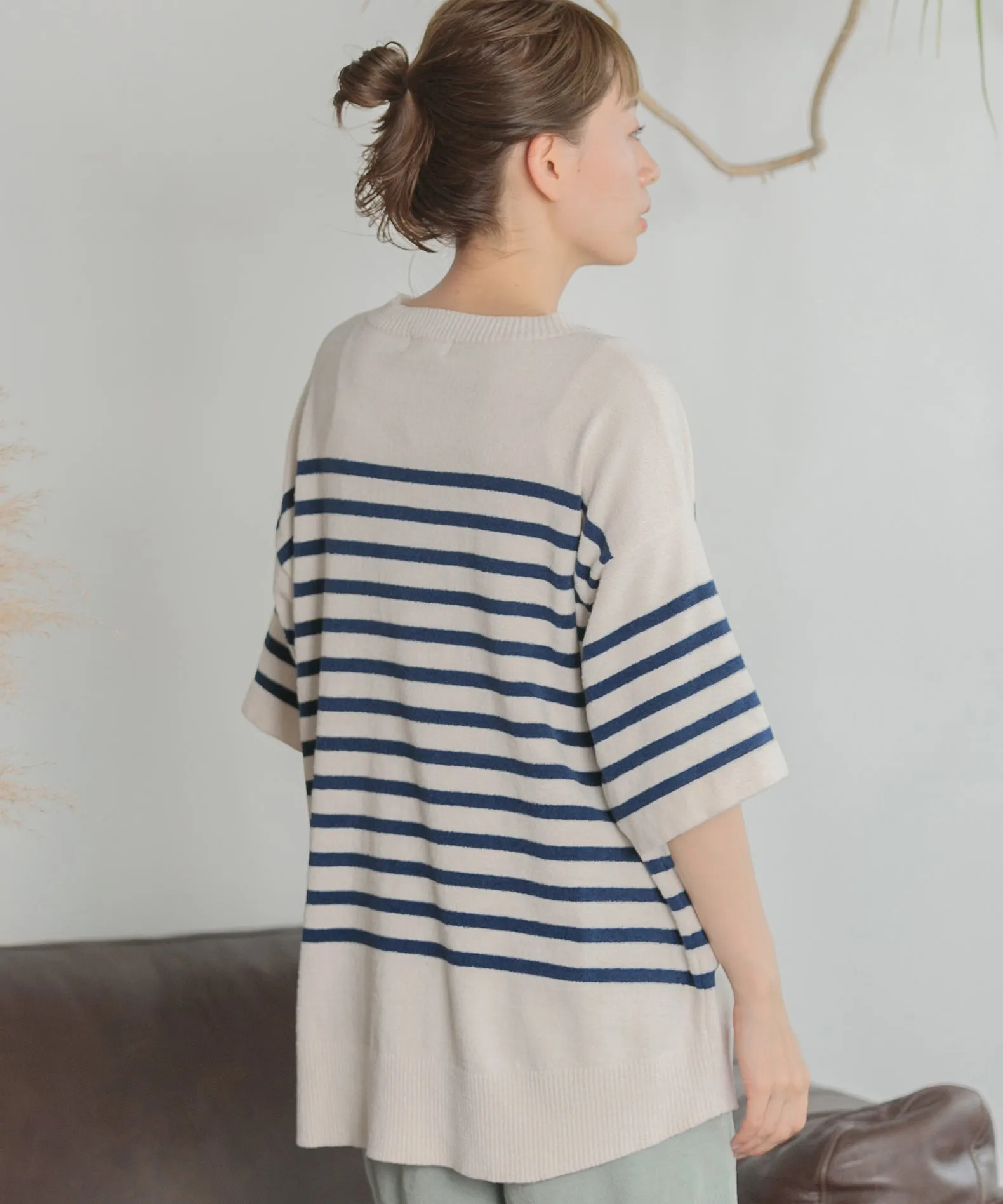 【WOMEN】nestwell WREN BD - TAIL CUT RELAXED TEE BD -